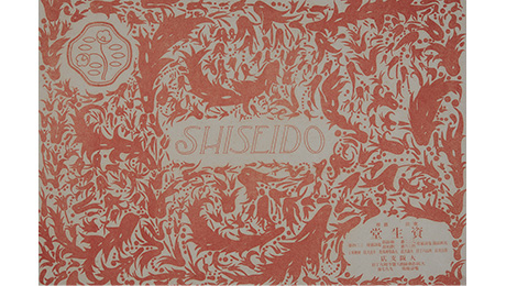 Shiseido Gallery, Jay Chung & Q Takeki Maeda from “Moulting” 2019, Shiseido wrapping paper, Yabe Sue, 1924