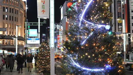 Ginza Illumination Hikarimichi 2015 – Connecting to the future with trees