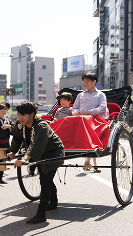 Rickshaw rides 