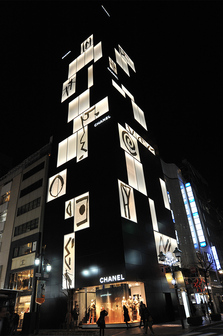 シャネル 銀座並木