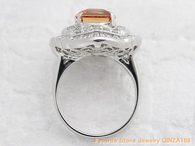 Imperial Topaz 4.25ct Ring