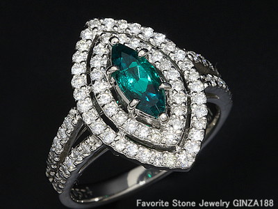 Non-oil Emerald Ring