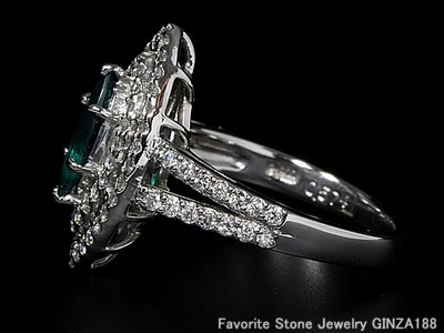 Non-oil Emerald Ring