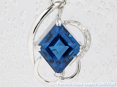 Blue Topaz　23.16ct　Necklace