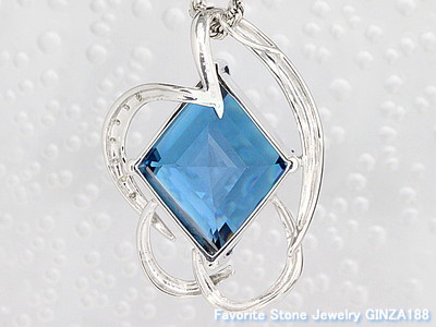 Blue Topaz　23.16ct　Necklace