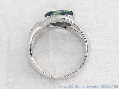 Black Opal 1.65ct Ring