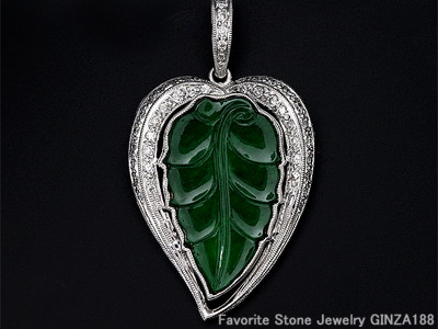 2.683ct Carving Jadeite Pendant　