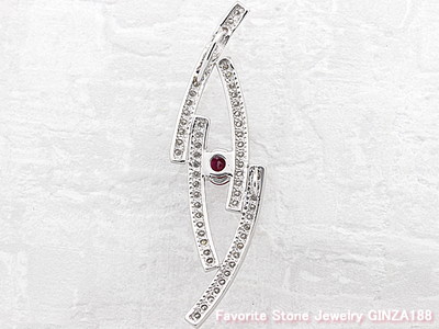 【Favorite Stone】Pigion Blood Ruby 1.12ct Pendant