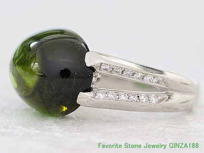 Green Tourmaline　7.39ct　Ring