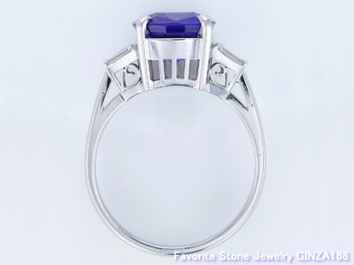 Tanzanite ring 4.88 ct