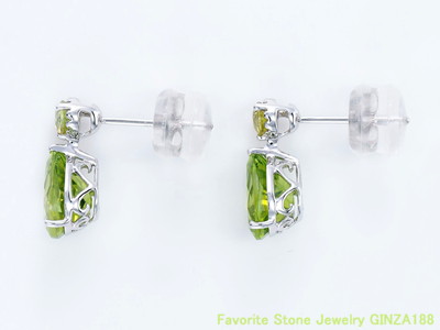 Peridot & sphene earnings 2.2ct