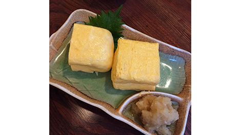 こちらも名物、ふわふわの玉子焼き