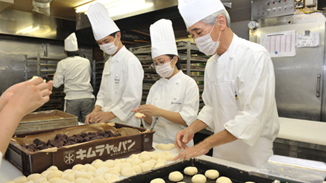 銀座木村家のパン工房