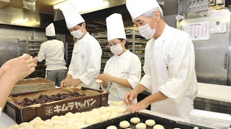 銀座木村家のパン工房