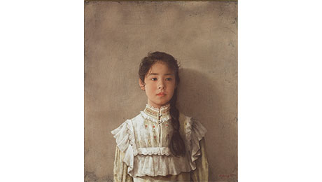 Sagamiya Fine Arts & Antiques: Tsutomu Fujii, “Girl”