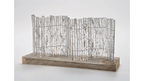 KOGEI Art Galery 銀座の金沢 / 金沢卯辰山工芸工房 -表現と素材- / 森安 音仁 《雨を編む》