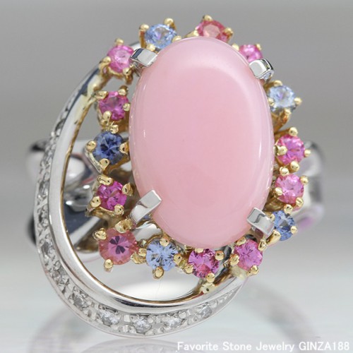 Pink Opal Ring