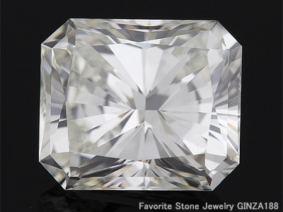 Radiant Cut 3.824 ct J VS1 Diamond　