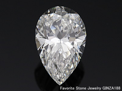 Diamond loose stone 1.038 ct G VS1 Pear shaped