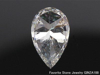 Diamond loose stone 1.038 ct G VS1 Pear shaped