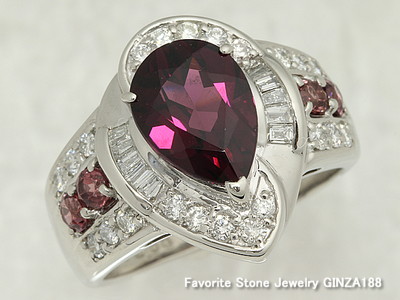 Rhodolite Garnet 2.58ct Ring