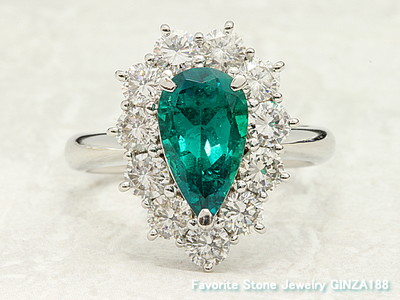 Emerald 1.59 ct ring