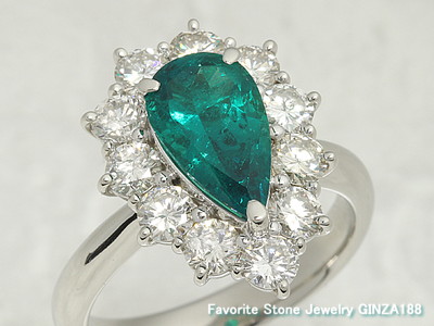 Emerald 1.59 ct ring