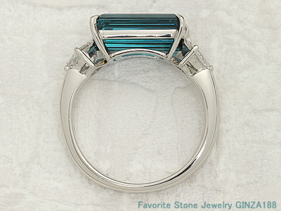 Indicolite　3.42ct ring