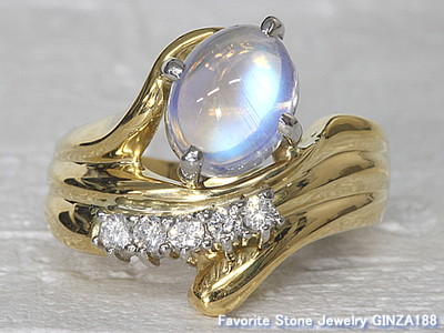 Andesine-Labradorite 2.25 ct　Ring