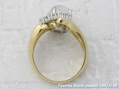 Andesine-Labradorite 2.25 ct　Ring
