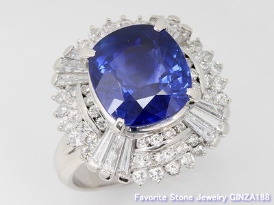 Sapphire 6.10 ct Ring