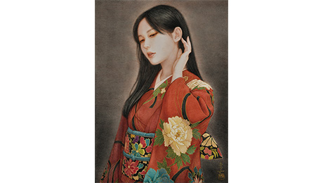 ぎゃらりい秋華洞/岡本東子個展/岡本東子 《玉響》