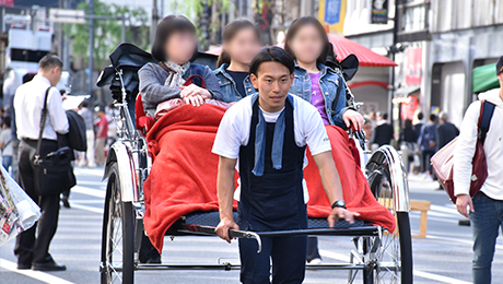 Rickshaw rides