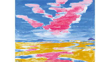 Ginza Yanagi Gallery Hiroshi Okano Exhibition, Hiroshi Okano - “Flowing Red Clouds”