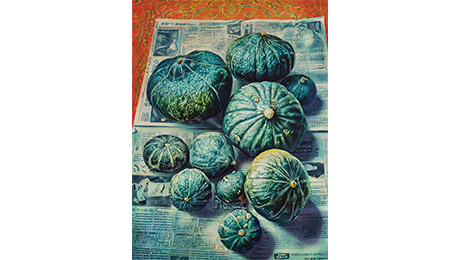 SEIZAN Gallery: A Contemporary Pursuit of the Modern, Yasushi Ikejiri - “Pumpkins (In the style of Takahashi Yuchi)”