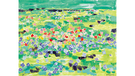  Ginza Yanagi Gallery
Hiroshi Okano Exhibition Hiroshi Okano 《Flowers in the Field》
