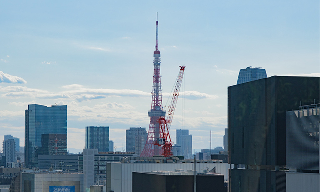 東京タワー発見
